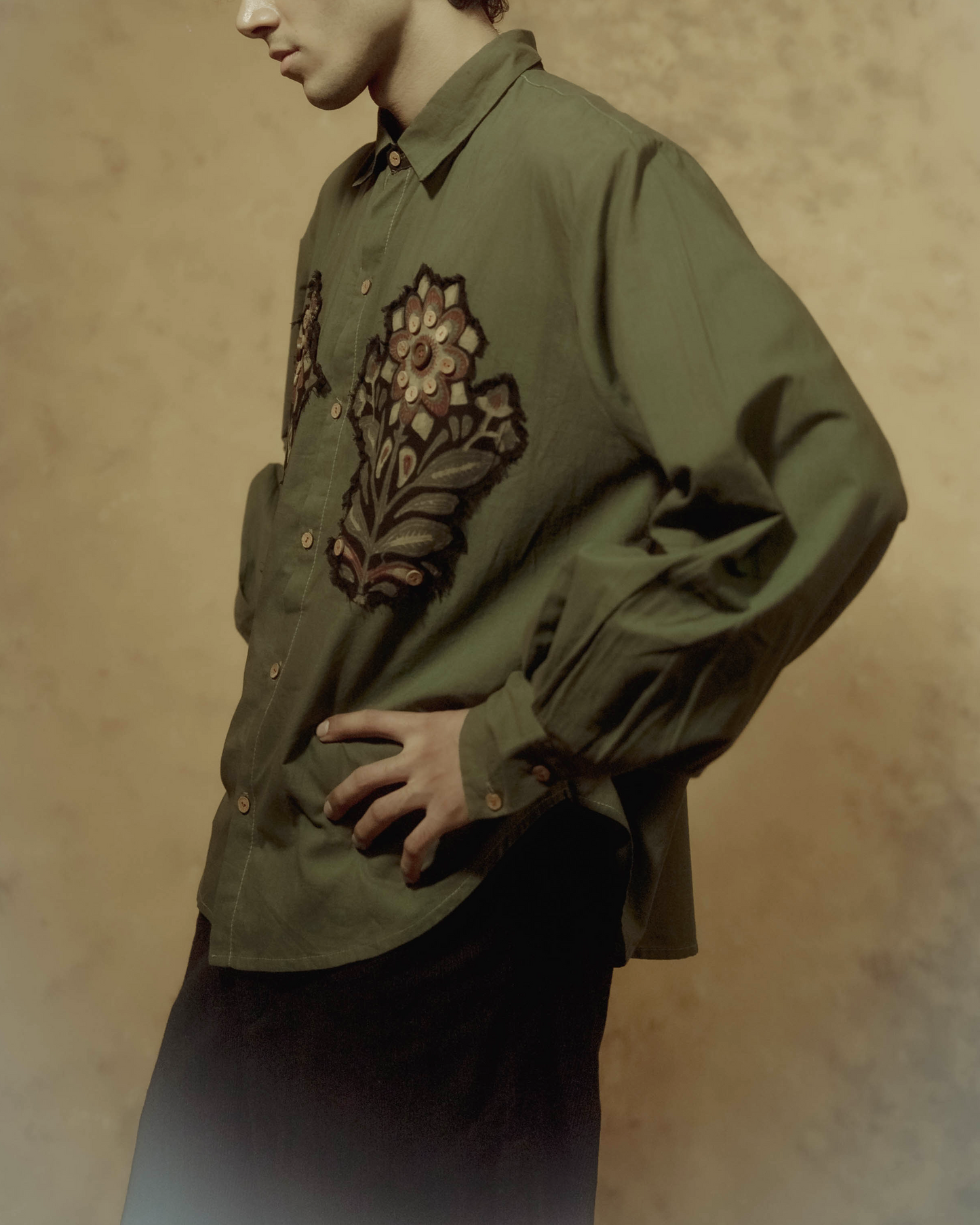 Sage Bloom Shirt
