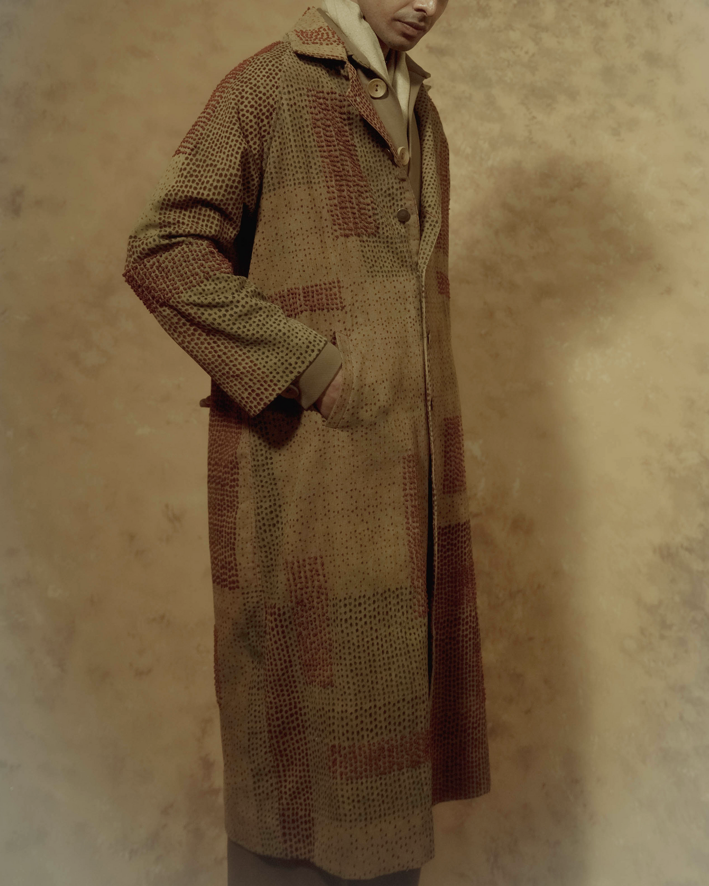 Lemon Peppper Long Coat
