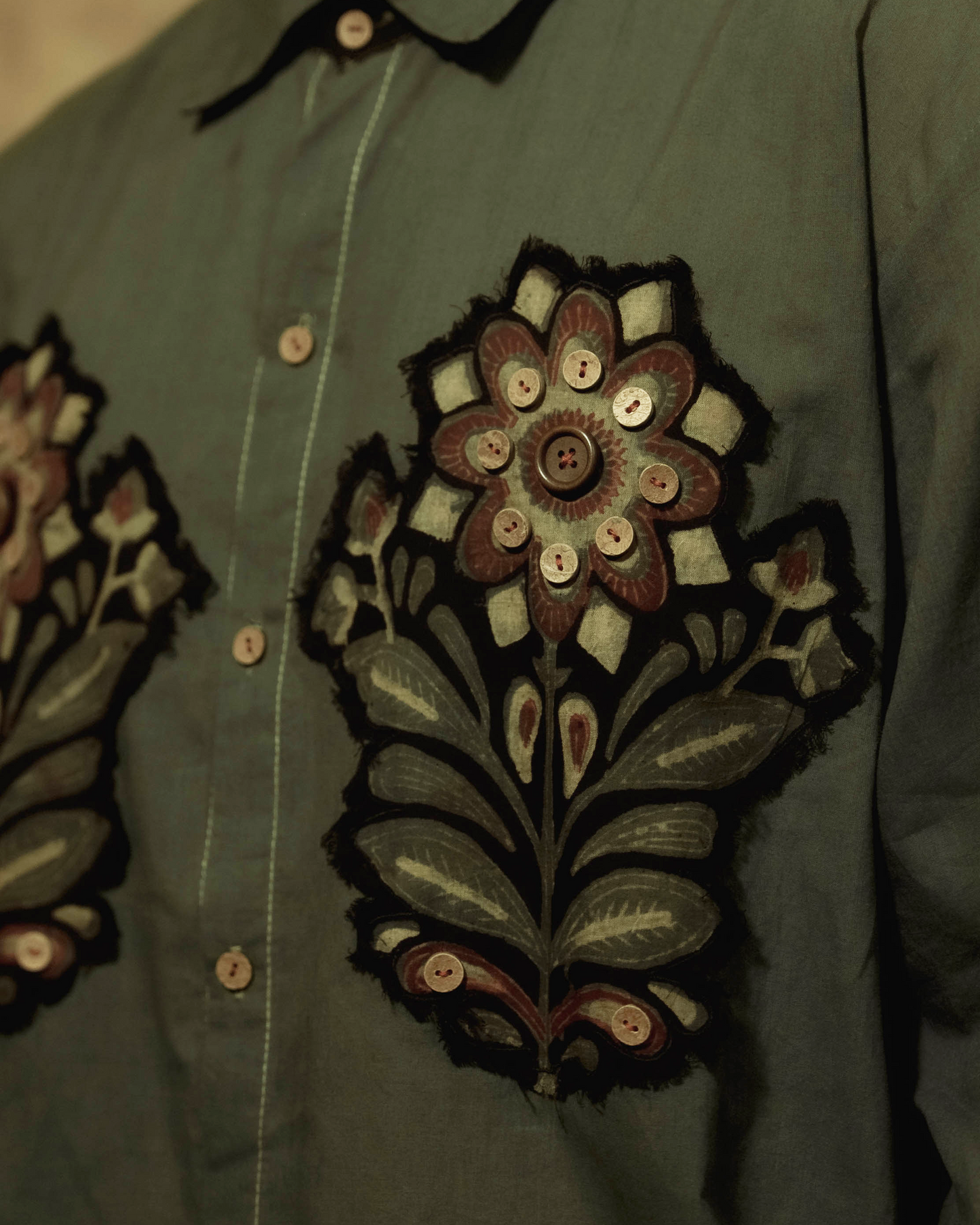 Sage Bloom Shirt