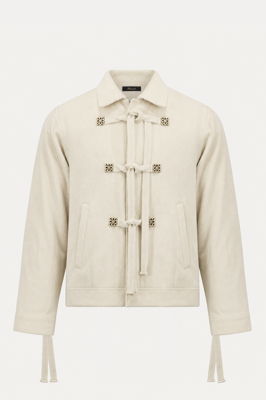 Ivory Tie-Up Jacket
