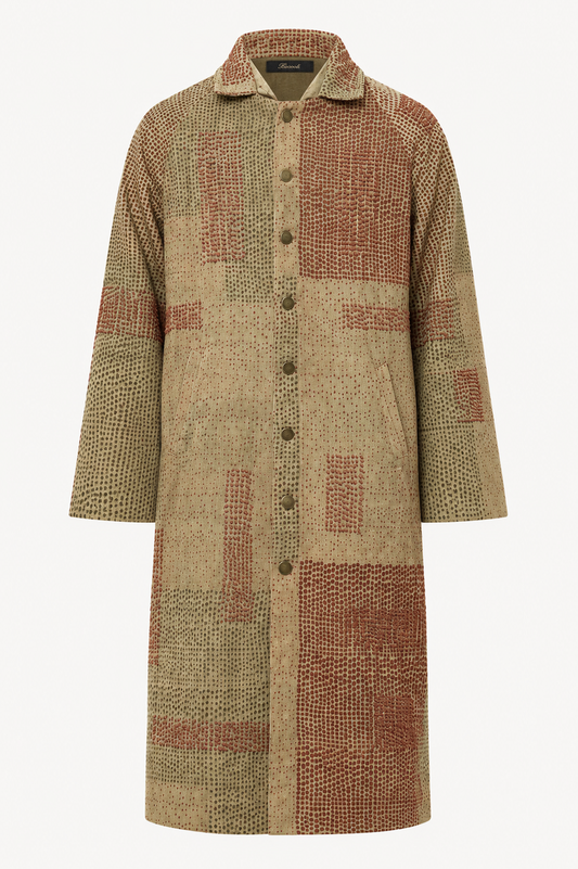 Lemon Peppper Long Coat